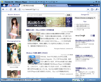 Chrome OS - web